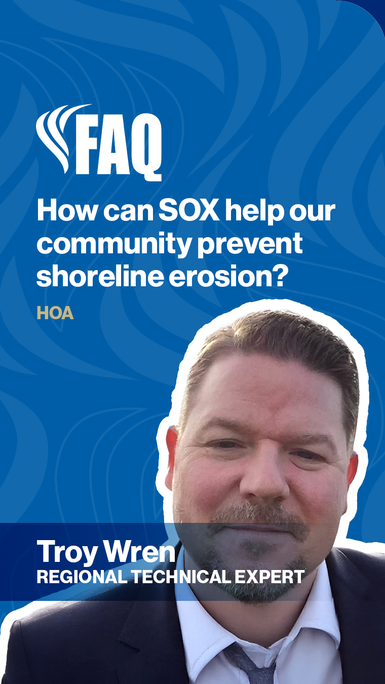 Can SOX slopes be mowed over?