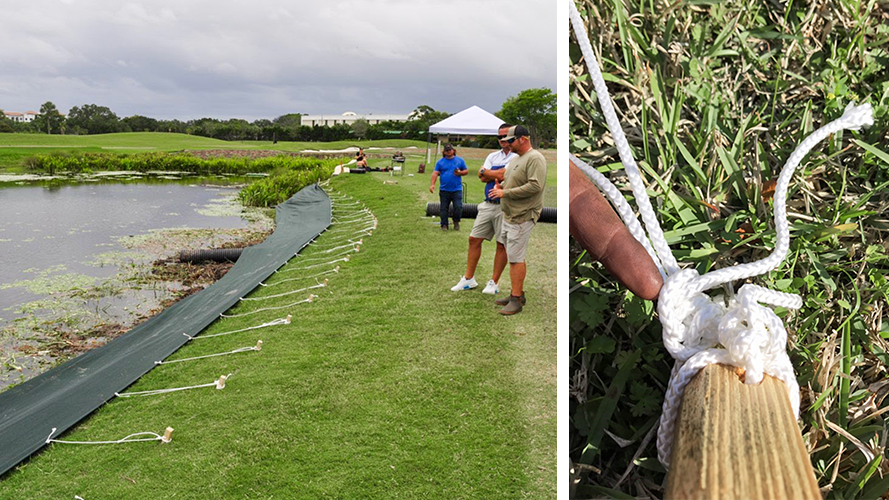 Completely tether top rope channel